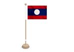 Tafelvlag Laos 10x15 cm