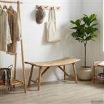 vidaXL Tuinbank Naturel 110 x 45 x 50 cm Bamboe