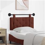 vidaXL Hangend hoofdbord Glanzend Bruin Antiek PU