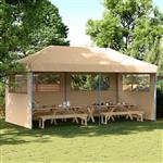 vidaXL Partytent Beige 292 x 580 x 315 cm Oxford Stof