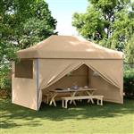 vidaXL Partytent Beige 292 x 440 x 315 cm Oxford Stof