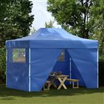 vidaXL Partytent Blauw 291 x 431 x 315 cm Oxford Stof