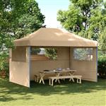 vidaXL Partytent Beige 292 x 440 x 315 cm Oxford Stof