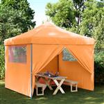 vidaXL Partytent Oranje 292 x 292 x 315 cm Oxford Stof