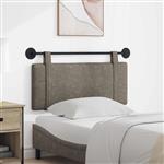 vidaXL Hangend hoofdbord Grijs Antiek PU