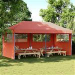 vidaXL Partytent Terracotta 292 x 580 x 315 cm Oxford Stof