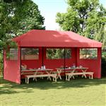 vidaXL Partytent Bordeauxrood 292 x 580 x 315 cm Oxford Stof
