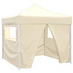 vidaXL Partytent Crème 291 x 291 x 315 cm Oxford Stof
