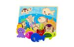Inlegpuzzel - onderwaterwereld