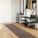 vidaXL Vloerkleedloper MARSA Grijs 250 x 50 cm Polyester en PVC