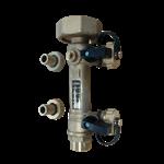 Spoel- en vulset met flowmeter voor solar/zonneboilerpomp 3/4