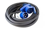 Vechline Verloopkabel 3x1.5mm² CEE-Winkelkoppeling 15m