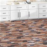 vidaXL Vloerplanken 18 pcs Multikleur 2,51 m² PVC