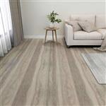 vidaXL Vloerplanken 5,11 m² 55 pcs PVC Houtkleur