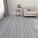 vidaXL Vloerplanken 5,11 m² 55 pcs PVC Strepen