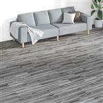 vidaXL Vloerplanken 18 pcs Grijs 5,26 m² PVC