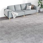 vidaXL Vloerplanken 18 pcs Cementbruin 5,26 m² PVC