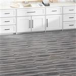 vidaXL Vloerplanken 36 pcs Gestreept Grijs 5,02 m² PVC