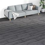 vidaXL Vloerplanken 18 pcs Zwart en Wit 5,26 m² PVC
