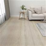 vidaXL Vloerplanken 55 pcs Beige 5,11 m² PVC