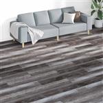 vidaXL Vloerplanken 18 pcs Bruin 5,26 m² PVC