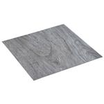 vidaXL Vloerplanken 55 pcs Lichtgrijs 5,11 m² PVC