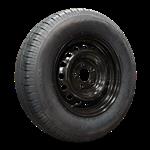 Goodride Luchtband + wiel 185 R14C ST290 M+S + 5½Jx14H2 ET30 66,5/112/5 104/102 N staal zwart