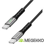LogiLink CU0434 USB-kabel USB 3.2 Gen 2x2 2 m USB C Zwart