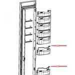 Dometic RML8230 Bevesigingsbeugel Deurvak