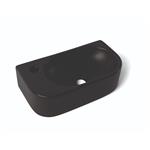 Fontein Luca Sanitair Ceramics 40x21,5x12 cm Keramiek Links Mat Zwart