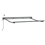 vidaXL Elektrisch Zonnescherm Frame met LED's Antraciet 2,5 x 2 m