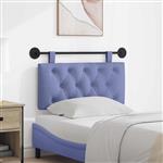 vidaXL Hangend Hoofdeinde Jeans Blauw 100 x 55 x 7 cm Stof