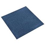 vidaXL Tapijt 20 pcs Donkerblauw 50 x 50 cm 100% Polypropyleen