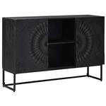 vidaXL Dressoir Zwart 105 x 30 x 68 cm