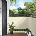 vidaXL Balkon Scherm PU gecoat oxford alu
