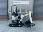Bobcat E10 z minigraver NIEUW SLOOP / SORTEER functie hydraulische wissel + 3 bakken