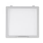 MPK Vliegenhor Scharnier Buitenzijde 28x28cm Wit