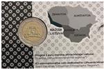 Litouwen 2 Euro 2025 'Klein Litouwen' Coincard BU
