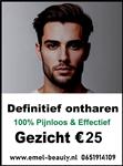 Laser ontharen Full Body € 99 voor mannen