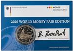 Duitsland 2 Euro 2026 Coincard 'Bremen' WMF PROOF LETTER A