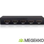 CLUB3D HDMI 2.0 UHD SwitchBox 4 Ports