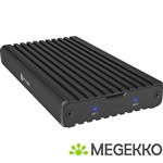 ICY BOX IB-2817M-C32 SDD-behuizing Zwart M.2