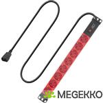 ACT Stekkerdoos PDU 19 inch  C14 IEC60320 8-voudig type F. 3m H05VV-F 3G1.0