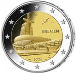 Duitsland 2 Euro 2026 'Bremen' Klimaathuis Bremerhaven