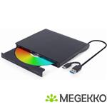 Gembird DVD-USB-031 optisch schijfstation extern DVDRW Zwart