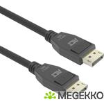 ACT 1 meter 4K@240Hz. 8K@60Hz of 10K@30Hz DisplayPort 2.1 kabel. DP80 UHBR20