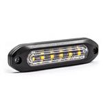LED R65 flitser amber | 12-24V | 2m. kabel