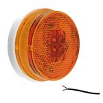 Fristom LED markeringslicht amber | 12-24V | 50cm. kabel