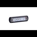 Horpol LED markeringslicht wit | 12-24V | 50cm. kabel