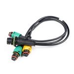 Verloopkabel rechts 2xVC-4900 + 1xVMR-4900 (7-PIN>5-PIN)